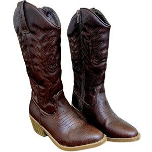 Girls Size 2 Steve Madden Western Boots